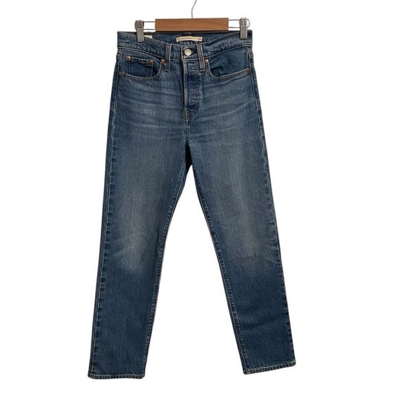 Levi's Premium Denim Wedgie Straight Jeans Size 24 - Picture 1 of 7